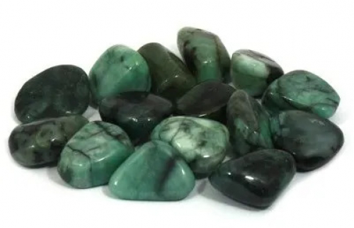 Emerald Tumbled Stones